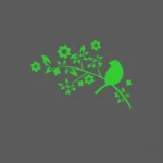 Generic Green Kids Room Decor Radium Wall Sticker