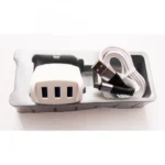 Generic Brand Amac Charger CH-14 3.8 A 3USB-White - Image 2