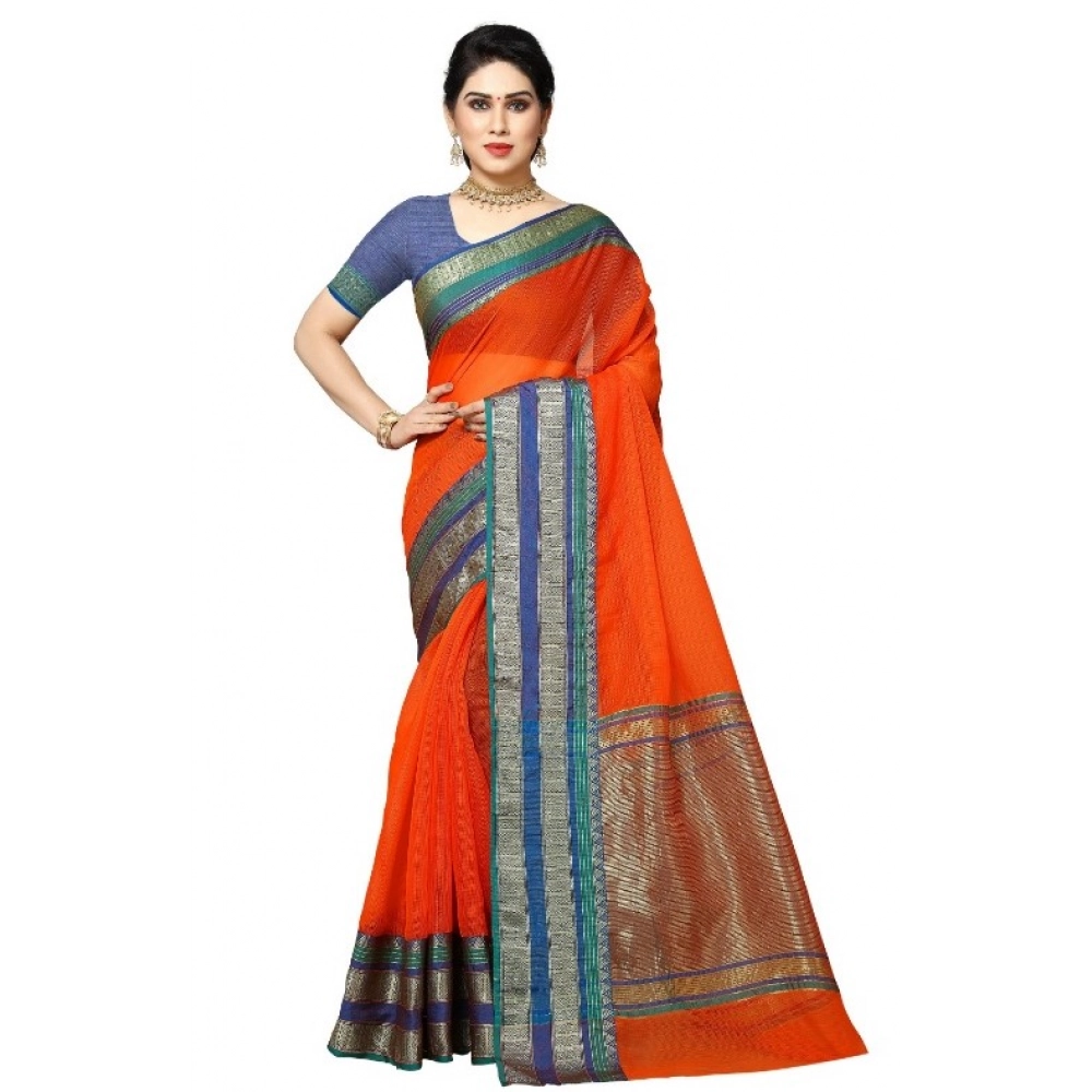 51341553415_12e8f43454_o_d-1000x1000-1.webp Fanta Kota Doria Cotton Border Saree with Blouse