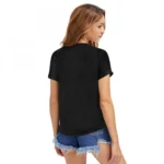 Generic Women's Polyester, Knitting Western Wear T-Shirt (Yellow) - Image 2