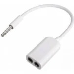 Generic Pack Of_3 Dual Earphones Handsfree Connector (Color: Assorted) - Image 5