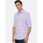 men's purple slim fit shirt
