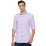 men's purple slim fit shirt