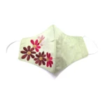 Pack of 2_Generic Embroidery Cotton Mask (Color: Assorted) - Image 3