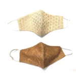 Pack of 2_Generic Golden Cotton Mask (Color: Assorted)