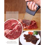 Generic Stainless Steel Onion Cutter Onion Holder (Color:Assorted) - Image 3