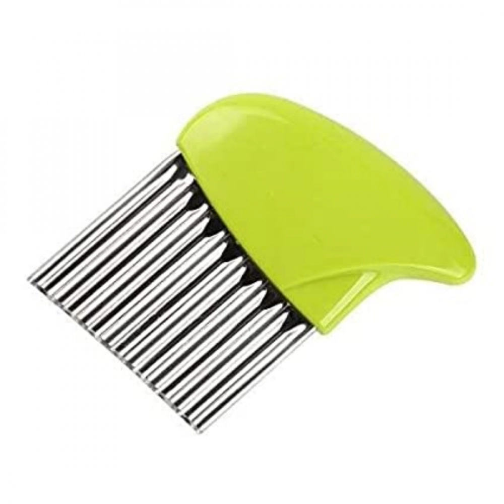 51806056855_8ab22c8075_o_d-1000x1000-1.webp Generic Pack Of_5 Wave Shape Stainless Steel Potato Cutter Slicer (Color:Assorted) - Image 1