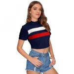 Generic Women's 95% Polyester 5% Spandex Western Wear Tops (Red) - Image 4