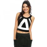 White Western Wear Top