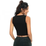 Generic Women's 95% Polyester 5% Spandex Western Wear Tops (Peach) - Image 2