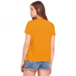 Generic Women's Cotton Western Wear T Shirt (Yellow) - Image 2