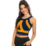 Generic Women's 95% Polyester 5% Spandex Western Wear Tops (Yellow) - Image 3