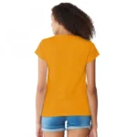 Generic Women's Cotton Western Wear T Shirt (Yellow) - Image 2
