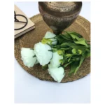 Generic Artificial Flowers Bunch Bouquet Of 6 Garden Roses For Home Decoration (Color: White, Material: Silk Polyester) - Image 2