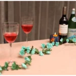 Generic Artificial Flower Creeper Hanging Rose Garland For Home Decoration (Color: Blue, Material: Silk Polyester) - Image 4