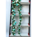 Generic Artificial Rose Vine Flowers Plants Artificial Flower Creeper Hanging Rose For Home Decoration (Color: Multi, Material: Silk Polyester) - Image 3