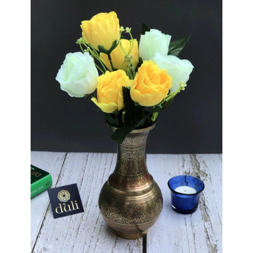 51853735623_795de2a57b_o_d-1000x1000-1.webp Generic Artificial Rose Flowers Bunch Bouquet Of 7 Roses For Home Decoration (Color: Yellow, Material: Silk Polyester) - Image 1