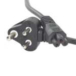 Generic Supreme Quality 1.2 Meter 3Pin Power Cord for Laptop (Black) - Image 2