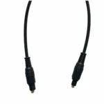 Generic Supreme Quality Digital Optic Fibre Cable 1.5 Yards, Transmission Bandwidth up to 250Mb_s (Black) - Image 2