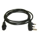 Black 1.2 Meter 3Pin Power Cord for Desktop