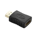 Black HDMI Male to Female Adapter Jointer