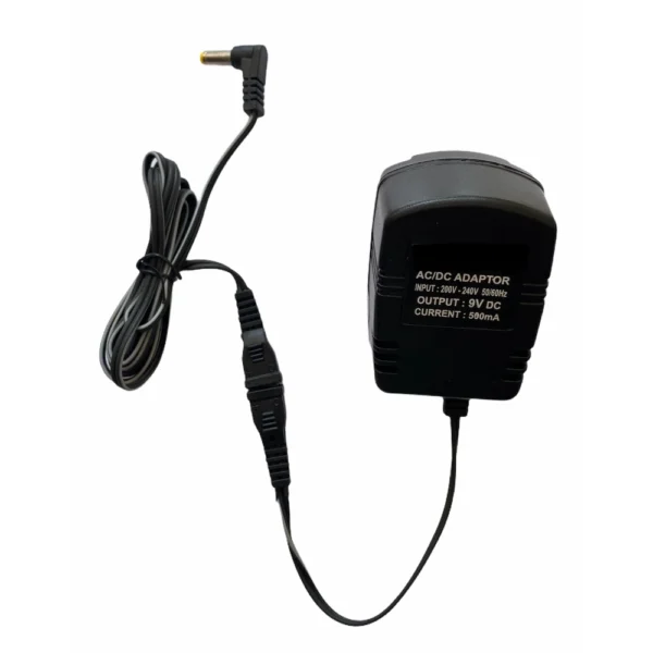 Black 9V 500mA AC to DC Power Adapter for Set Top Box