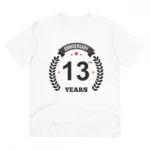 White Men's 13th Anniversary T-Shirt