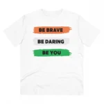 Men's White PC Cotton Printed T-Shirt