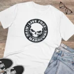 Generic Men's PC Cotton Bike Ride Design Printed T Shirt (Color: White, Thread Count: 180GSM) - Image 4