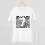 Generic Men's PC Cotton Cricket Design Printed T Shirt (Color: White, Thread Count: 180GSM) - Image 3
