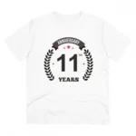 White Men's 11th Anniversary T-Shirt