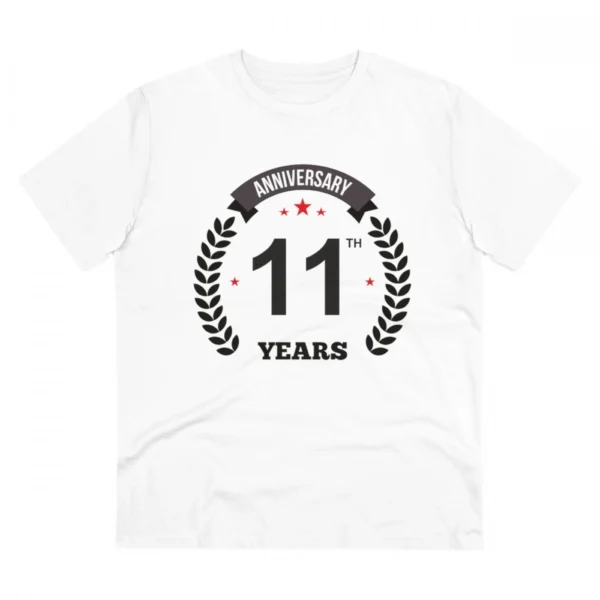 White Men's 11th Anniversary T-Shirt