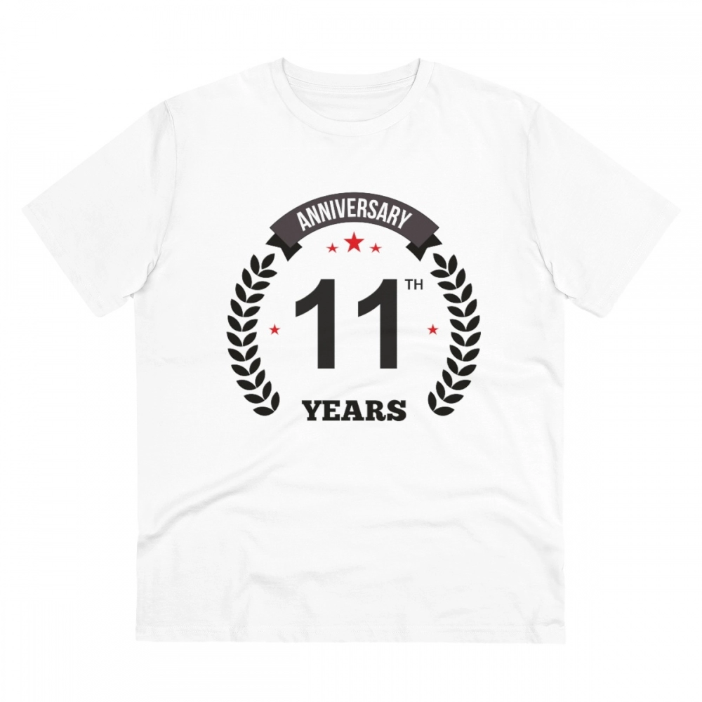 White Men's 11th Anniversary T-Shirt