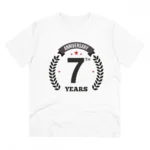 White Men's 7th Anniversary T-Shirt