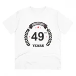 Men's White PC Cotton Printed T-Shirt