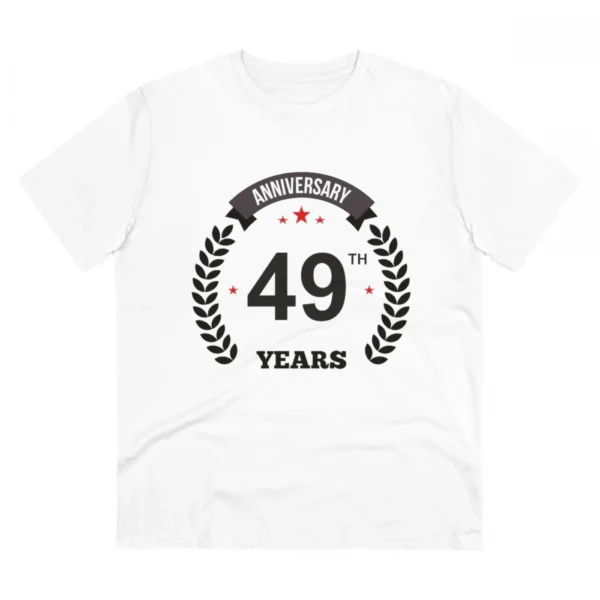 Men's White PC Cotton Printed T-Shirt