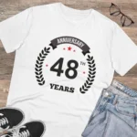 Mens Anniversary T-Shirt - Angle 4