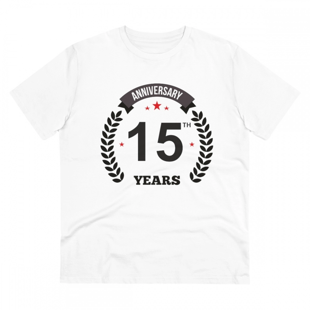 White Men's 15th Anniversary T-Shirt