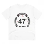 Men's White PC Cotton Printed T-Shirt