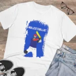 Generic Men's PC Cotton Cricket Design Printed T Shirt (Color: White, Thread Count: 180GSM) - Image 4