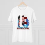 Generic Men's PC Cotton Cricket Design Printed T Shirt (Color: White, Thread Count: 180GSM) - Image 3