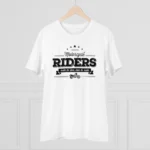 Generic Men's PC Cotton Bike Ride Design Printed T Shirt (Color: White, Thread Count: 180GSM) - Image 3