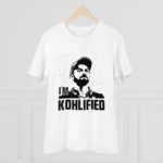 Generic Men's PC Cotton Cricket Design Printed T Shirt (Color: White, Thread Count: 180GSM) - Image 3