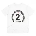 White Men's 2nd Anniversary T-Shirt