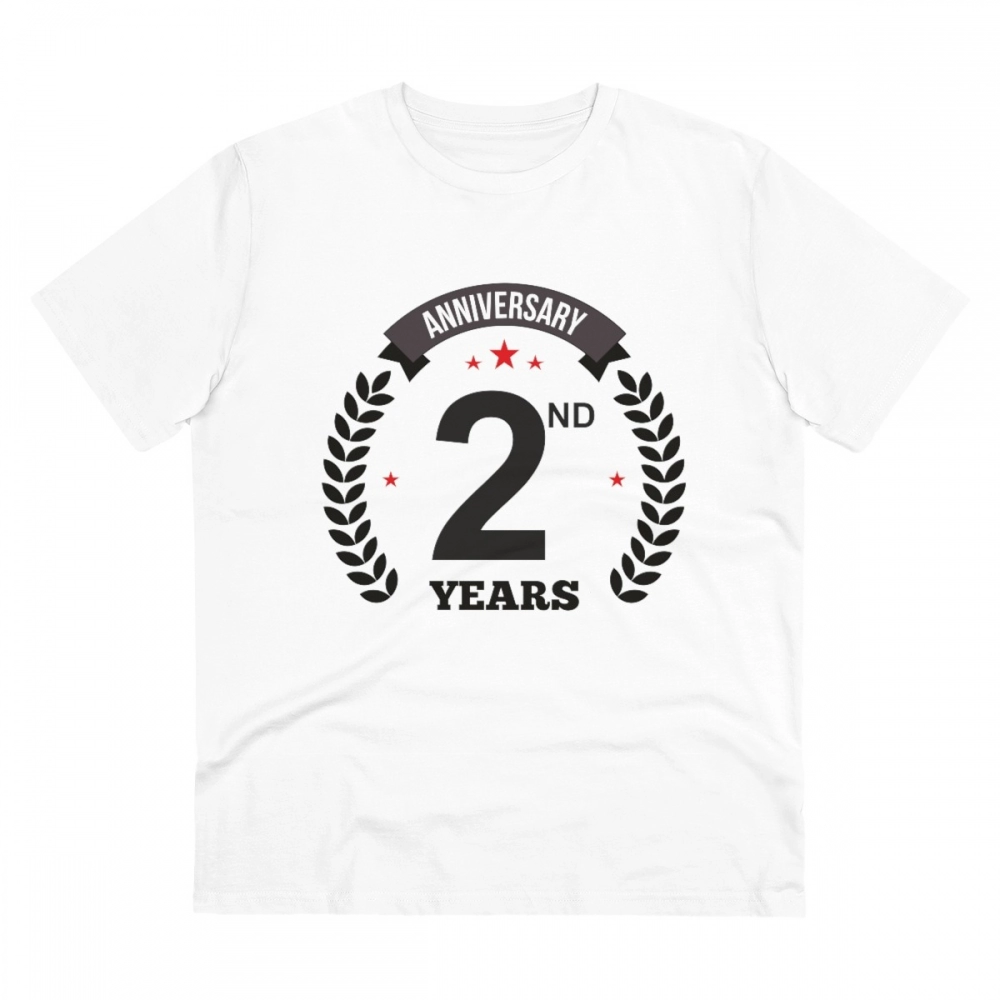 White Men's 2nd Anniversary T-Shirt