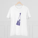 Generic Men's PC Cotton Bengali Designs Printed T Shirt (Color: White, Thread Count: 180GSM) - Image 3