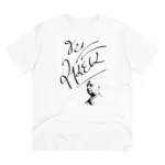 White Men's PC Cotton Jay Sardar Printed T-Shirt