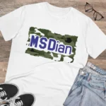 Generic Men's PC Cotton Cricket Design Printed T Shirt (Color: White, Thread Count: 180GSM) - Image 4