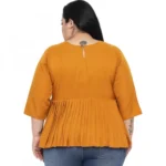 Women's Yellow Top - Angle 2