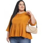 Women's Yellow Top - Angle 4